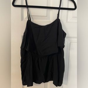 Old Navy flowy black tank top